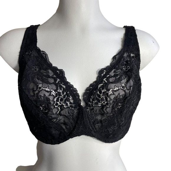 Wacoal Pure Inspiration Nude Lace Unlined Underwire Bra 85750 Size 38DD - Picture 1 of 5